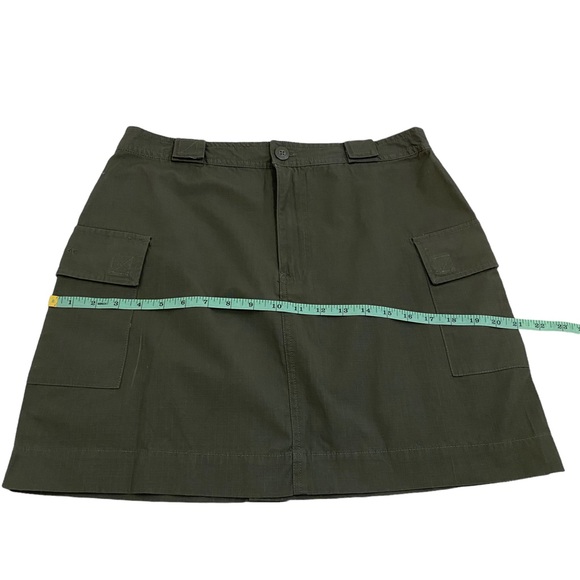 Route 66 Green Cargo Mini Skirt, Size 12 - Picture 8 of 10